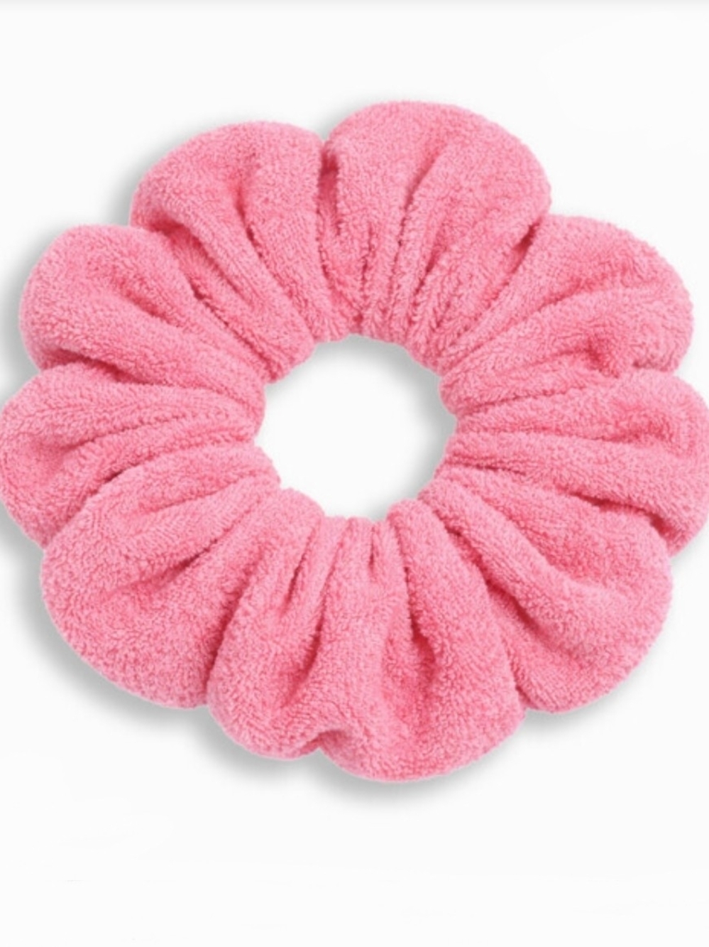 Attain Skincare Plush Pink Towel Scrunchie - Hair Accessory BNIB
